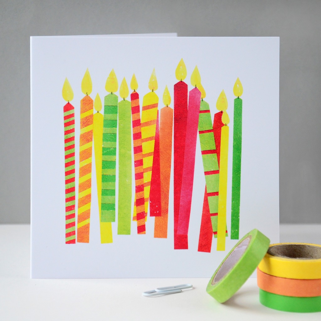 Birthday Candle Greeting Card